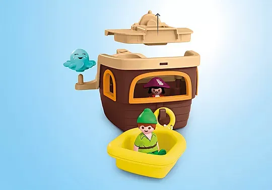 Junior & Disney: El Barco Pirata De Peter Pan (Playmobil 71769) - Imagen 6