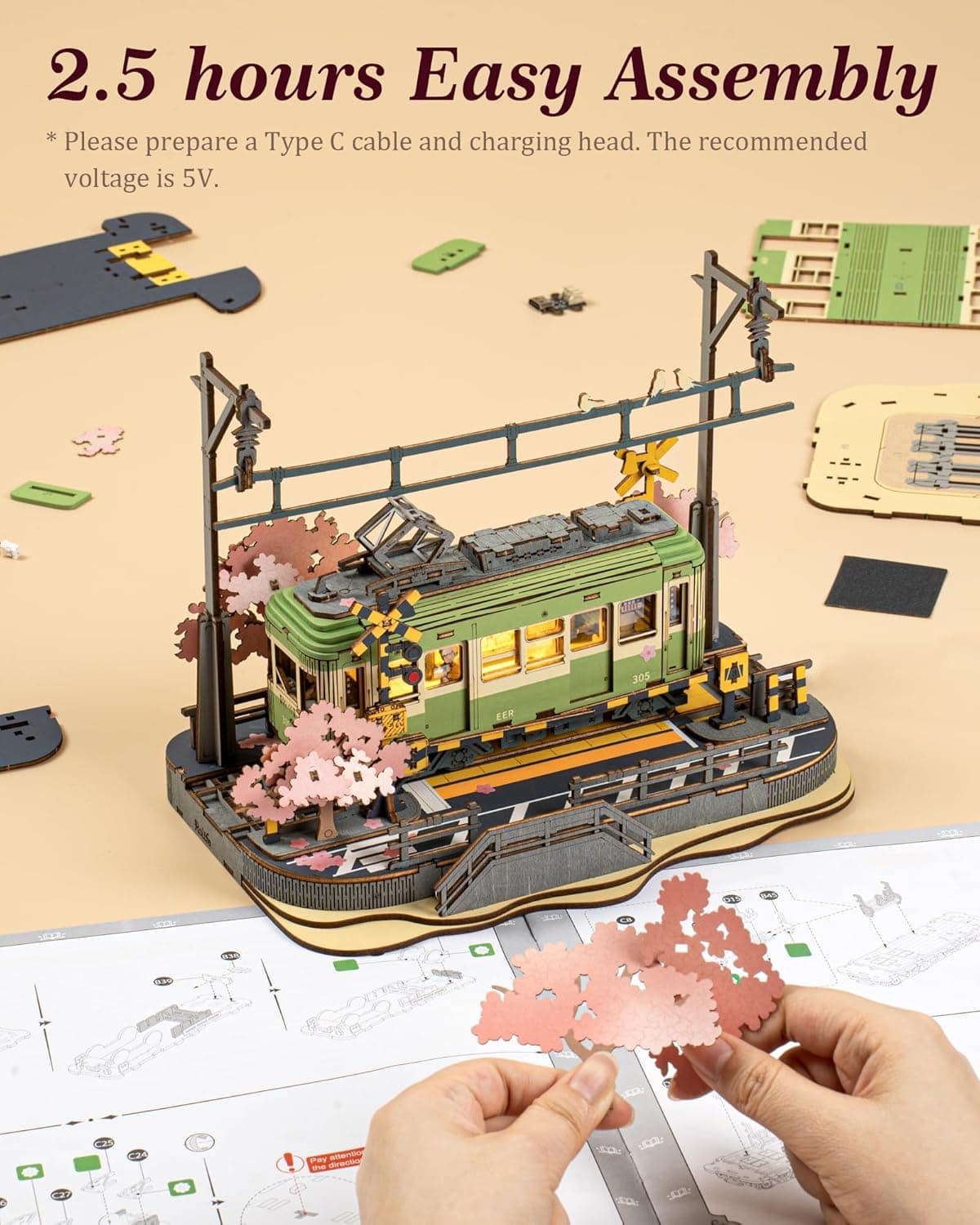 Maqueta Sakura Journey Tranvia - Imagen 5