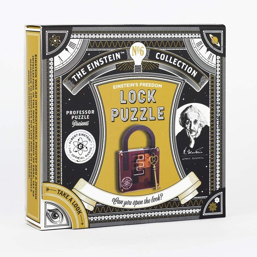 Rompecabezas - Puzzle Candado de Einstein