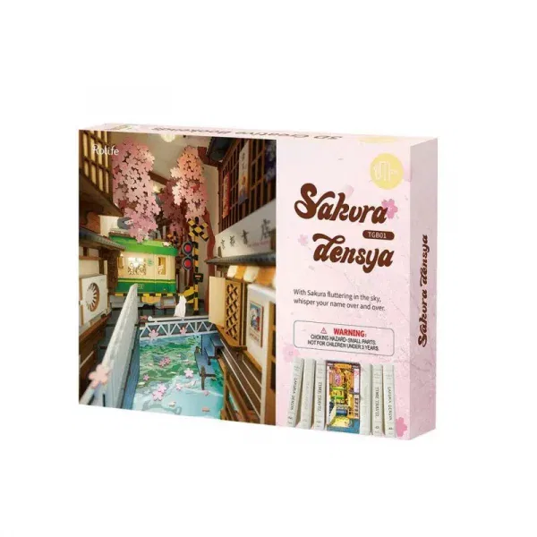 Sakura Densya - Maqueta Sujetalibros