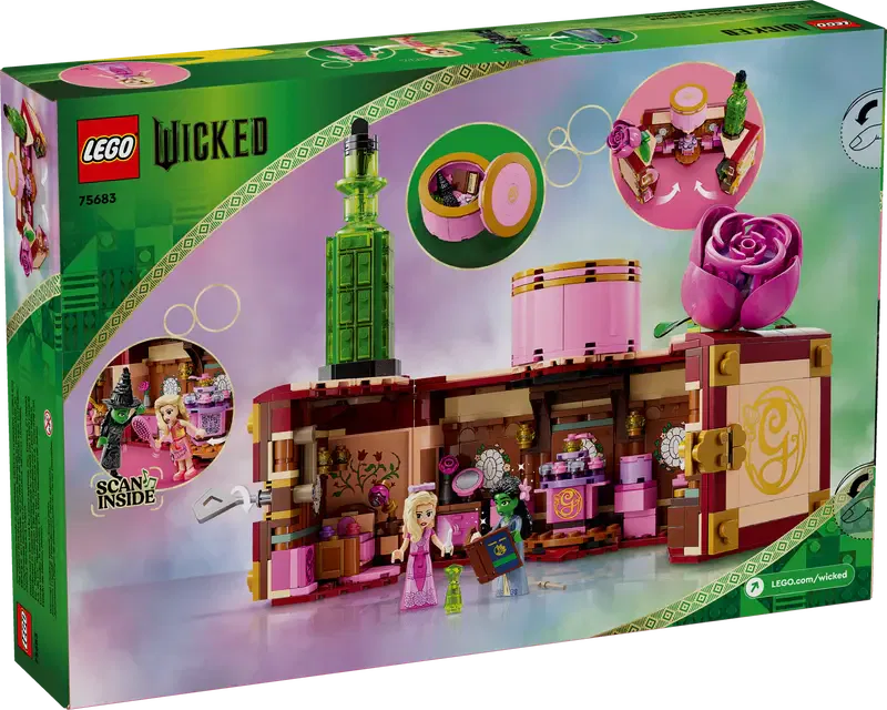 Dormitorio de Glinda y Elphaba (Lego 75683 Wicked) - Imagen 8