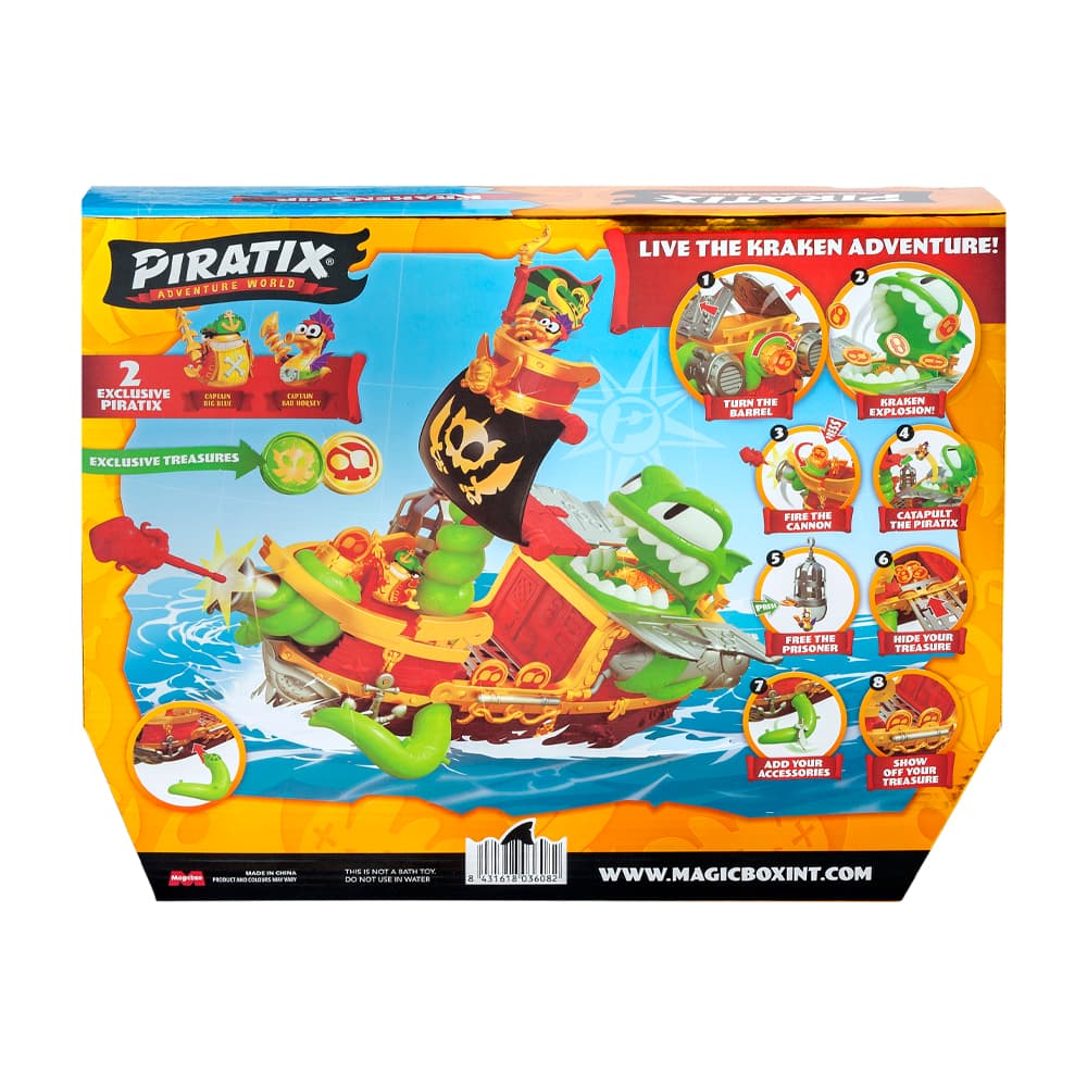 Piratix Adventure World - Barco Kraken - Imagen 10