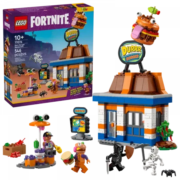 Restaurante Hamburrrguesa (Lego 77076 Fortnite)