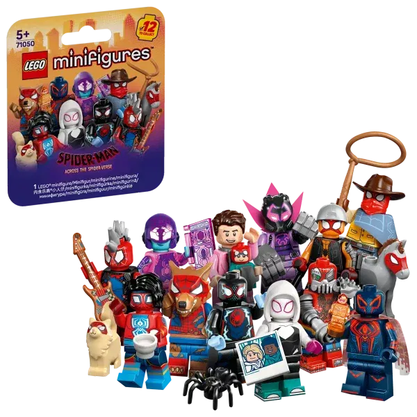 Spider-man: Cruzando El Multiverso (Lego 71050 Box Minifigures)