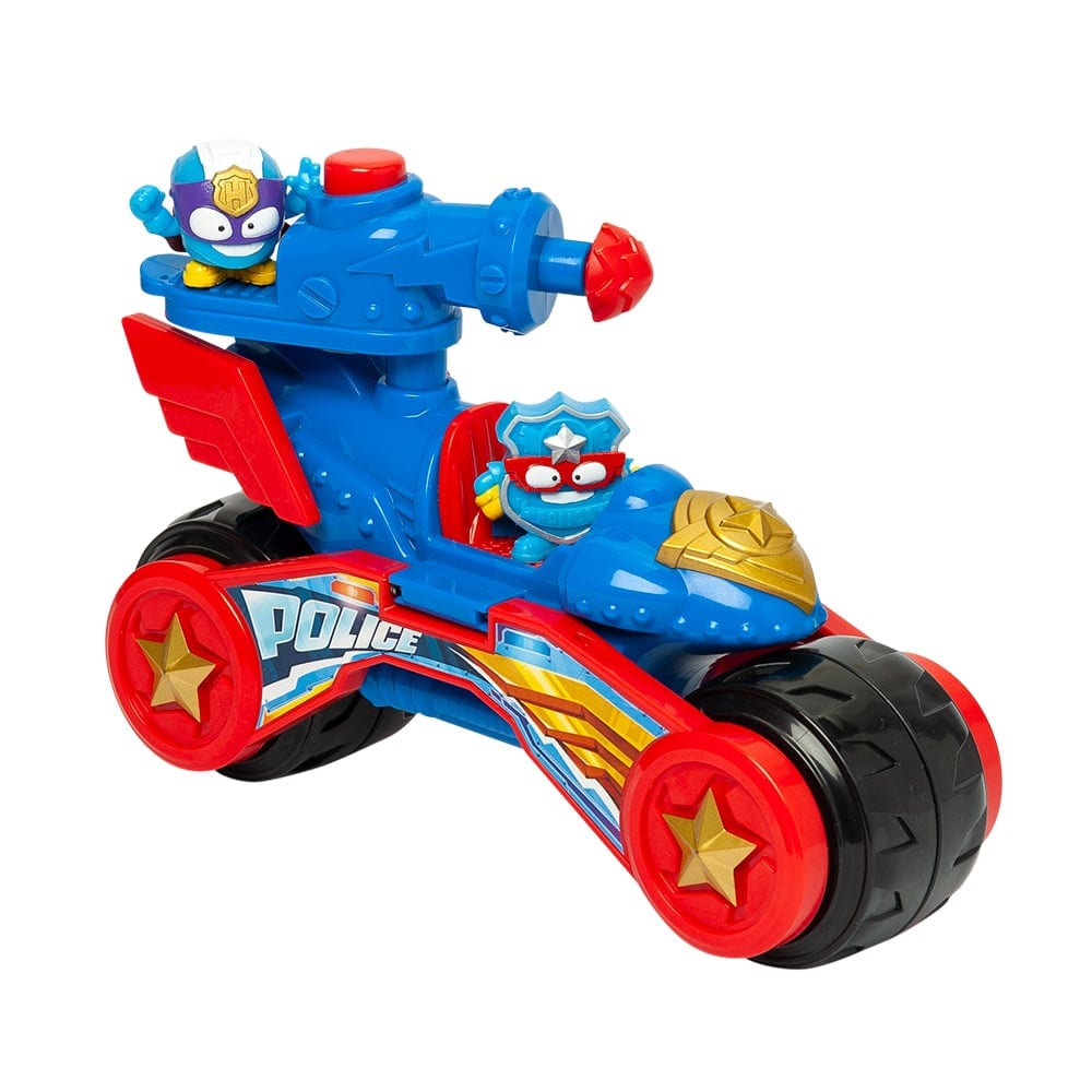 Superthings - Kazoom Power Warrios Battle Vehicles: Police - Imagen 2
