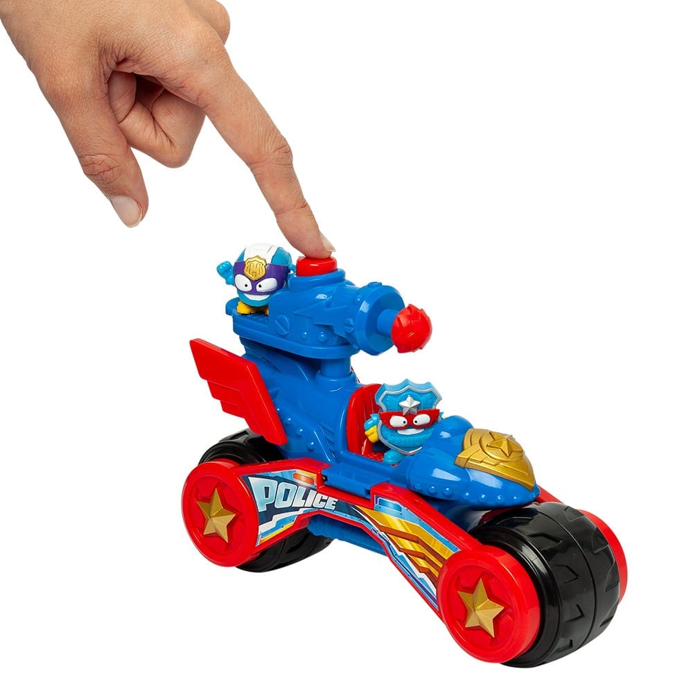 Superthings - Kazoom Power Warrios Battle Vehicles: Police - Imagen 3
