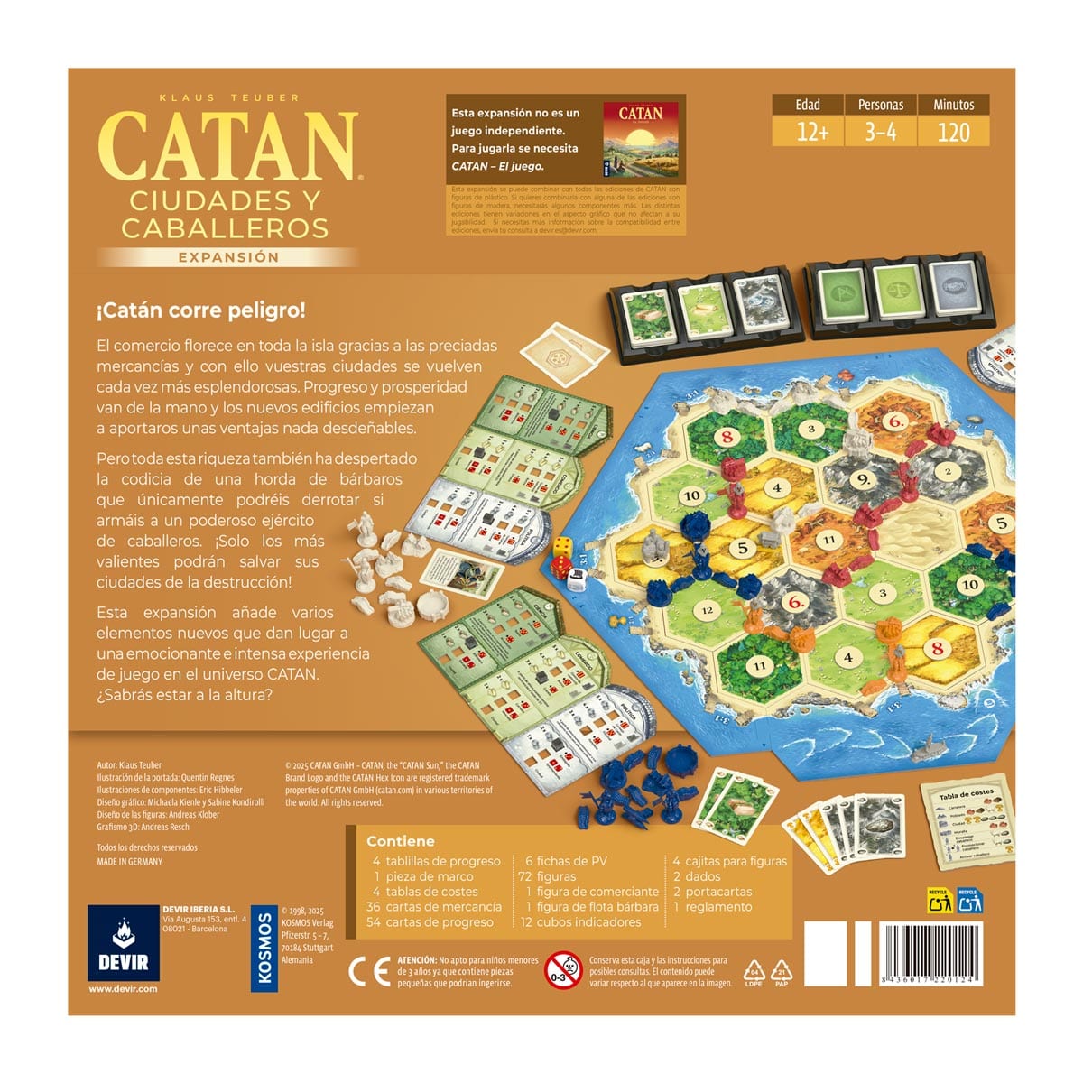Catan: Ciudades y Caballeros - Imagen 2