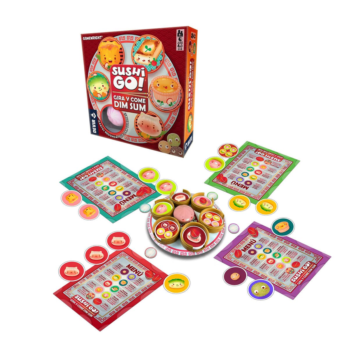 Sushi Go Gira y Come Dim Sum - Imagen 4