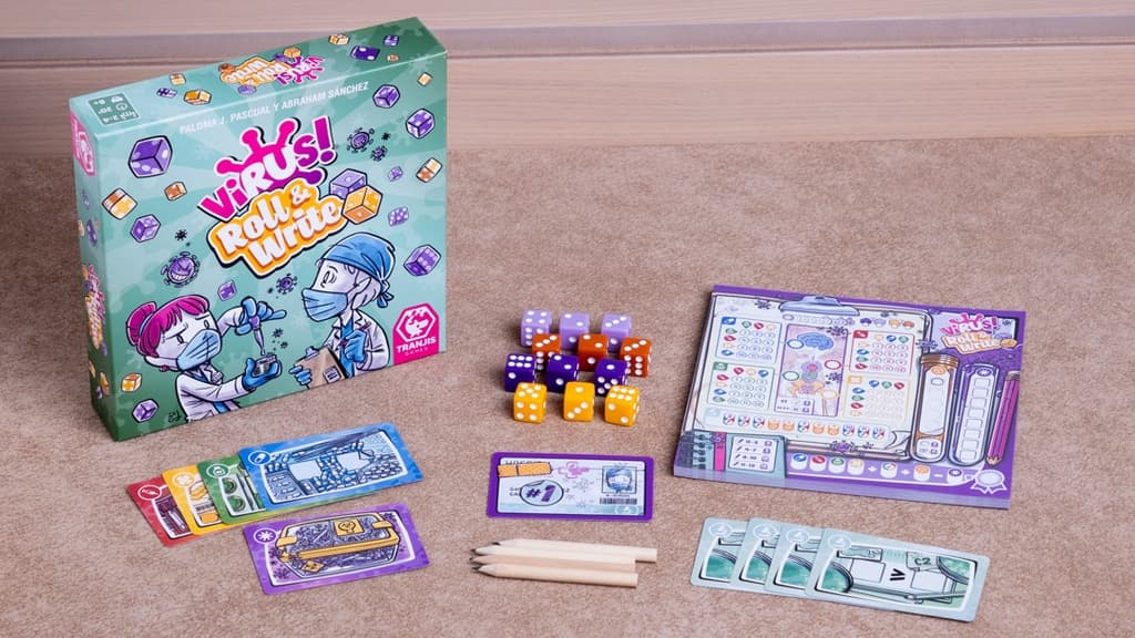 Virus! ROLL & WRITE - Imagen 3