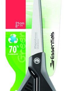 Tijera de Oficina Essentials Green 21cm ASIM TRYME