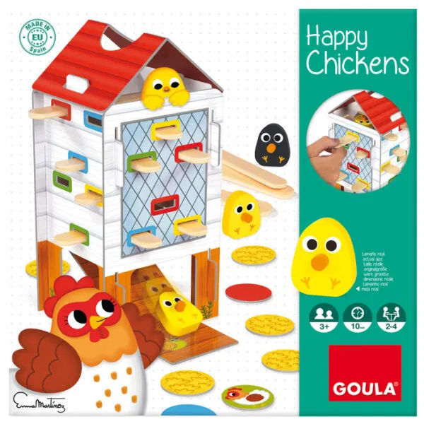 Happy Chicken - Educateka, juegos de mesa, educativos y papelería