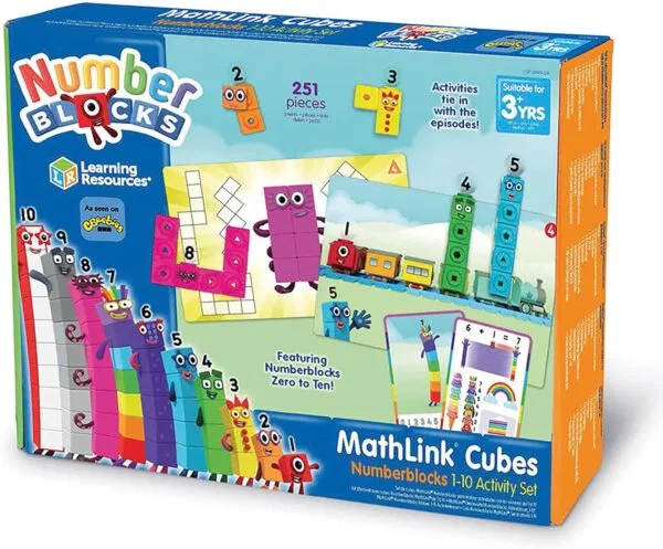 Mathlink Cubes Numerblocks 1-10 Activity Set