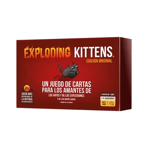 Exploding Kittens - Educateka, juegos de mesa, educativos y papelería