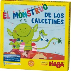 El monstruo de los calcetines - Educateka, juegos de mesa, educativos y papelería