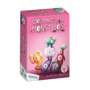 Ojo mano pata monstruo - Educateka, juegos de mesa, educativos y papelería