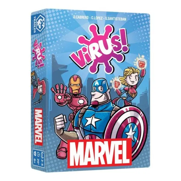 Virus! Marvel - Educateka, juegos de mesa, educativos y papelería