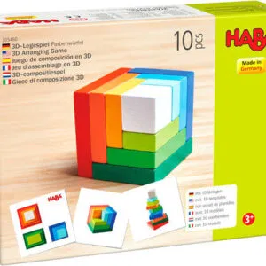 Composición 3d Cubo De Color - Educateka, juegos de mesa, educativos y papelería