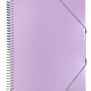 Carpeta 20 Fundas Archivex Metalizada Sobre Malva