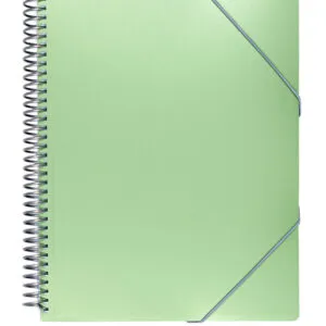 Carpeta 20 Fundas Archivex Metalizada Sobre Verde