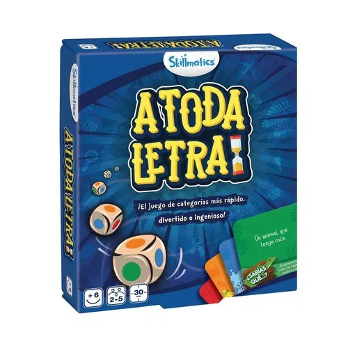 A toda letra - Educateka, juegos de mesa, educativos y papelería