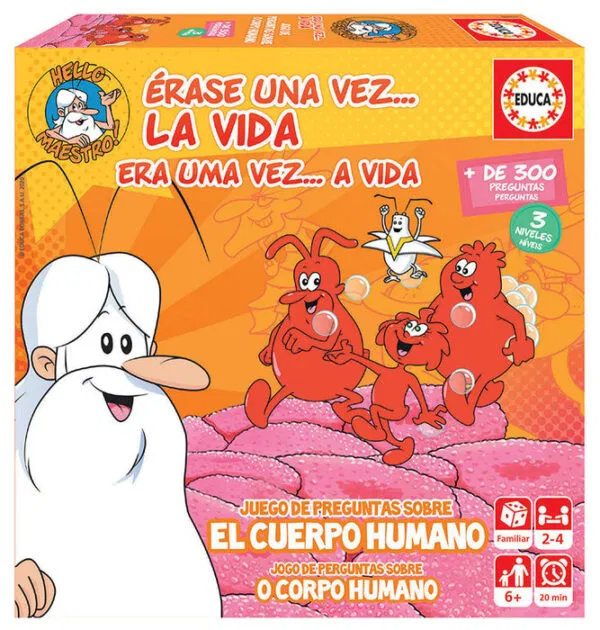 Érase una vez...la vida juego de mesa - Educateka, juegos de mesa, educativos y papelería