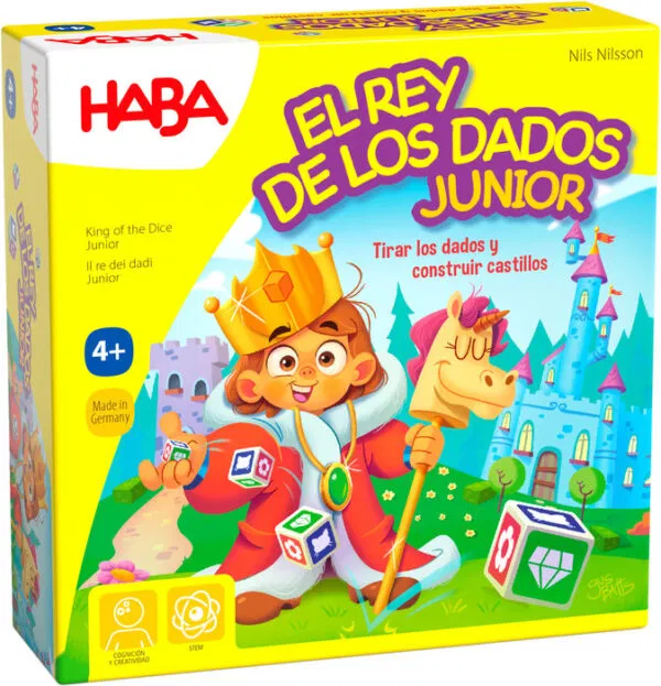 El rey de los dados Junior - Educateka, juegos de mesa, educativos y papelería