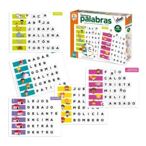 Formar palabras - Educateka, juegos de mesa, educativos y papelería