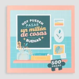 Puzzle Hoy pueden pasar un millón de cosas buenas - Educateka, juegos de mesa, educativos y papelería