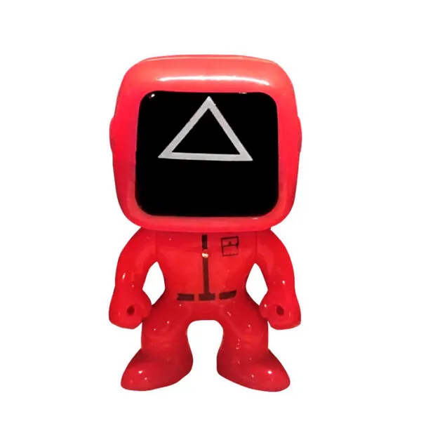 Squid Figura con luces 10 cm Vigilante triangulo - Educateka, juegos de mesa, educativos y papelería