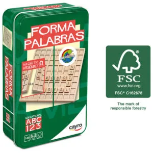 Formapalabras Travel metal Box - Educateka, juegos de mesa, educativos y papelería