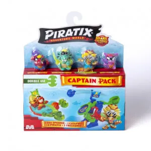 Paquete de Capitán Piratix Shark Treasure - Educateka, juegos de mesa, educativos y papelería