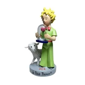 Figura El Principito Oveja y Rosa 12 cm - Educateka, juegos de mesa, educativos y papelería