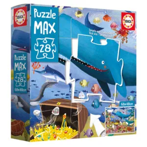 Puzzle Max Animales Bajo El Mar 28 Piezas