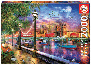 Puzzle Londres Al Atardecer 2000 Piezas