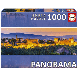 Puzzle Alhambra Granada Panorama 1000 Piezas