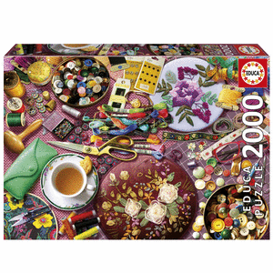 Puzzle La Mesa De Costura  2000 Piezas