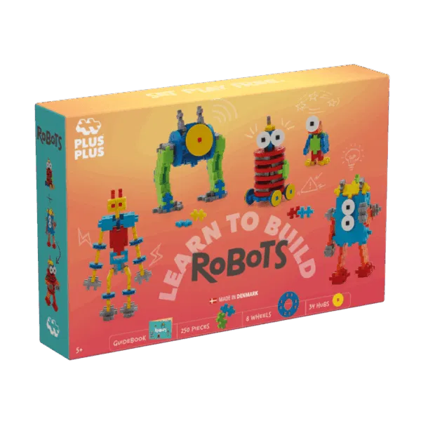 Learn To Build: Robots - 250 Piezas Plus-plus