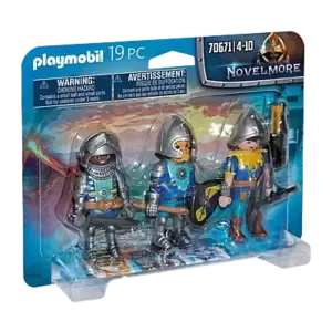 Set de 3 Caballeros de Novelmore (Playmobil 70671)