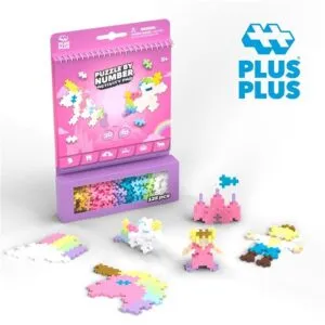 Plus Plus Activity Pad Unicornios y Hadas 125 Pcs - Educateka, juegos de mesa, educativos y papelería
