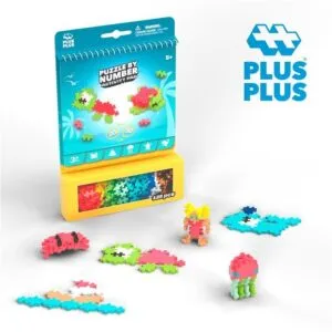 Plus Plus Activity Pad Océano 125Pcs - Educateka, juegos de mesa, educativos y papelería