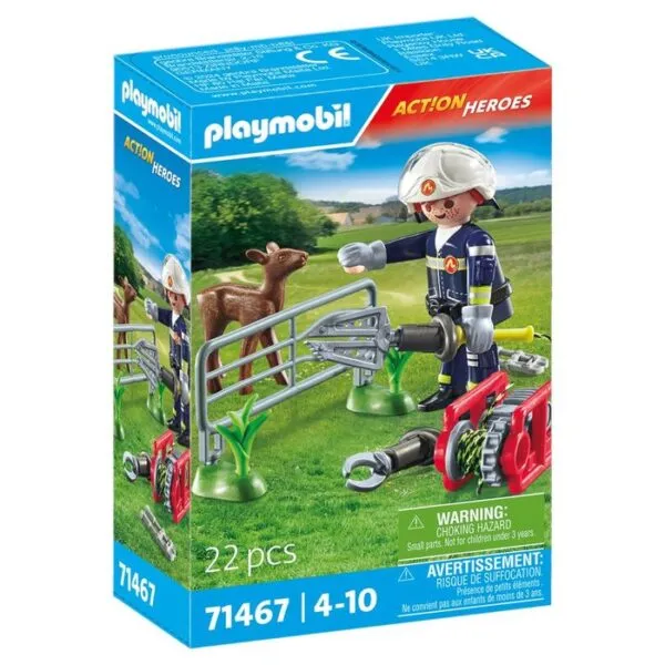 Playmobil misión bomberos: rescate animal - Educateka, juegos de mesa, educativos y papelería
