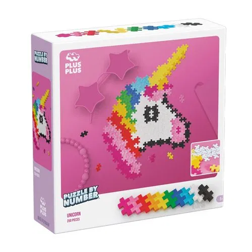 Plus Plus by Number Unicornio 250 Pcs - Imagen 7