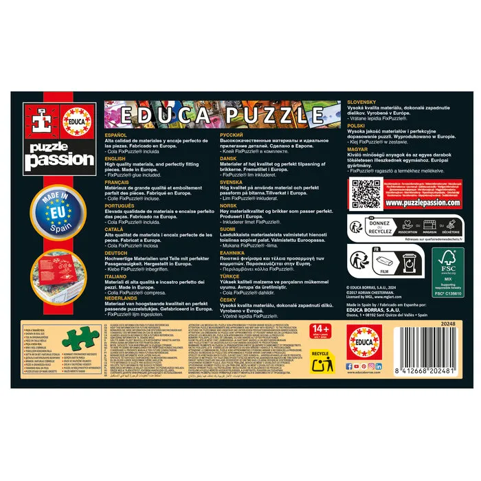 Puzzle Simbolos De Europa 1000 Piezas - Imagen 3