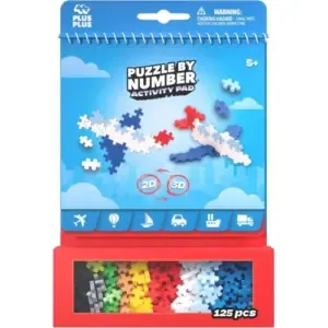 Plus Plus Activity Pad- Trasnporte 125pcs - Educateka, juegos de mesa, educativos y papelería