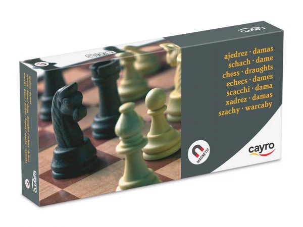 Ajedrez - Damas Magnético Mediano