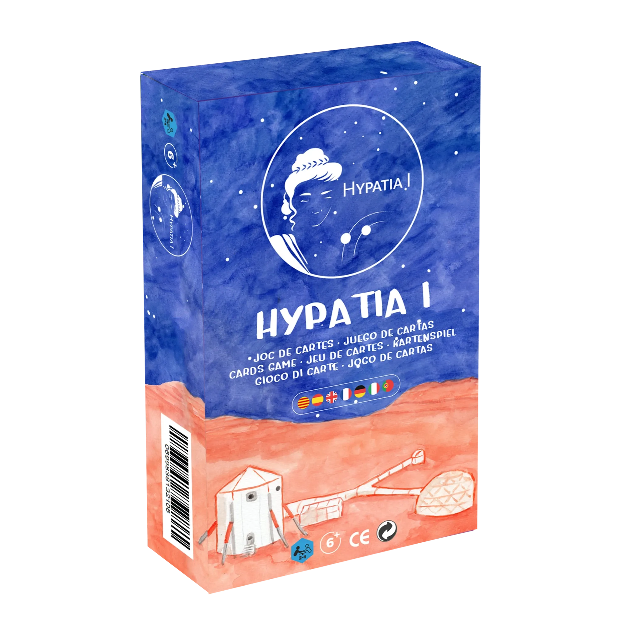 Hypatia I – El Juego de Cartas de las Astronautas de Marte
