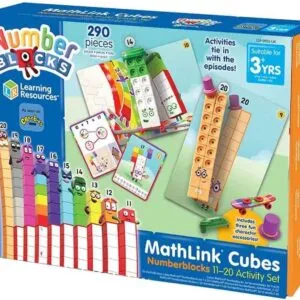 Mathlink Cubes Numberblocks 11-20 Activity Set