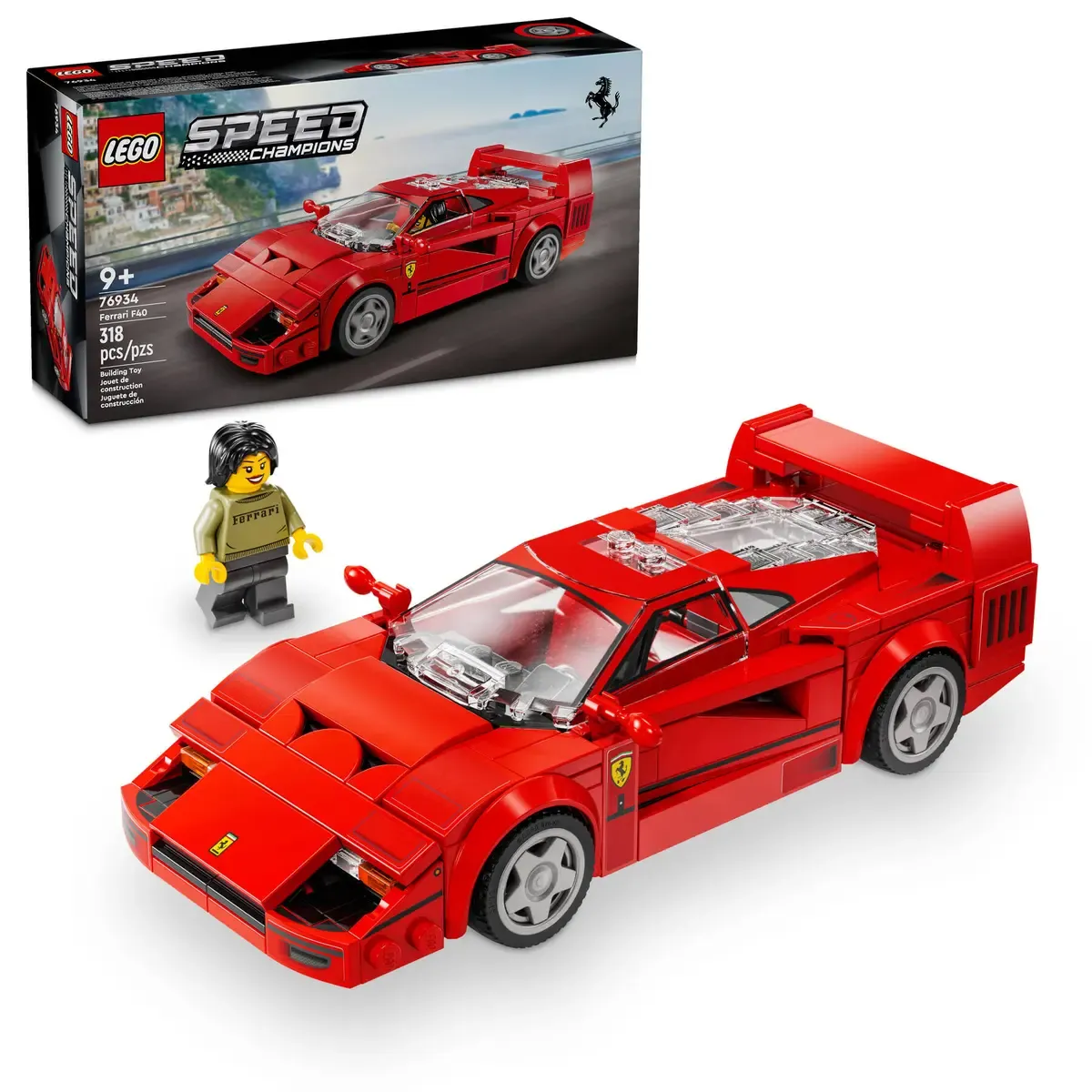 Supercoche Ferrari F40 (Lego 76934)
