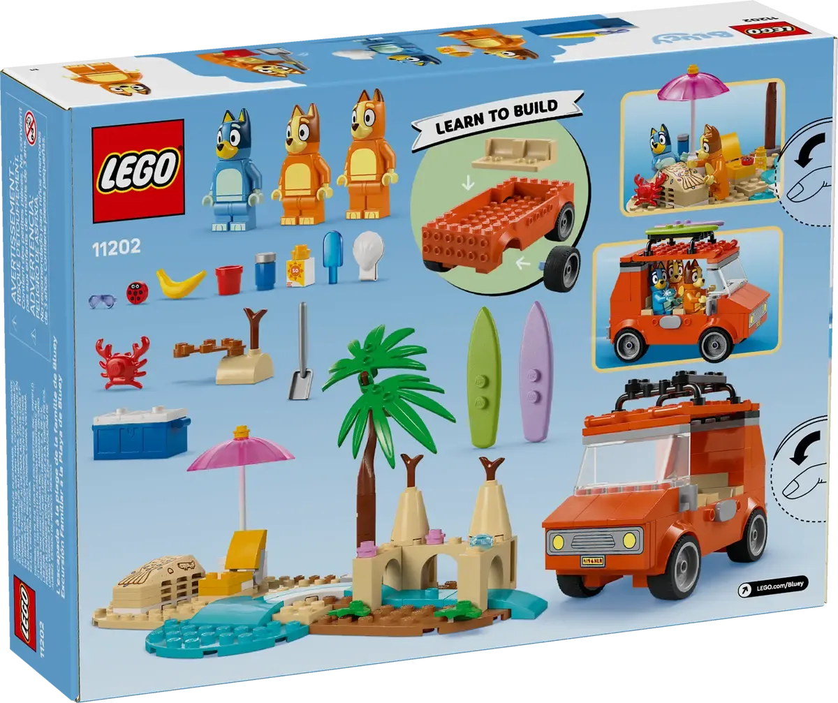 Excursión Familiar a la Playa de Bluey (Lego 11202) - Imagen 3