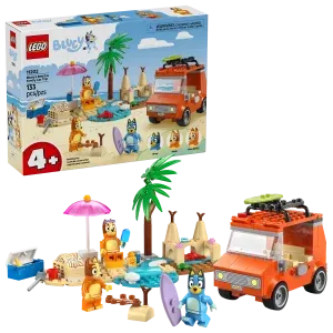 Excursión Familiar a la Playa de Bluey (Lego 11202)